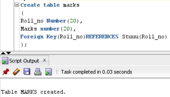 Create Table Syntax In Oracle With Foreign Key Cabinets Matttroy 7088